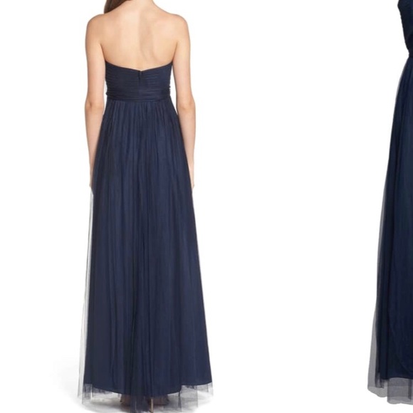 Jenny Yoo Annabelle Convertible Tulle Column Dress